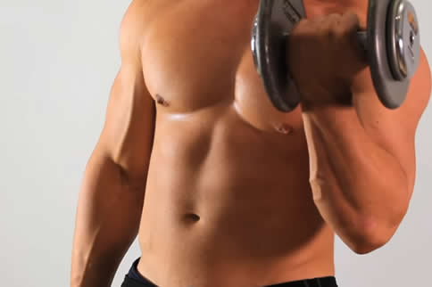 Dumbbell curl weight